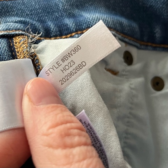 J. Crew Jeans Women's 26 Classic Vintage All Day Stretch Light Wash Slim BW360 - Picture 8 of 9